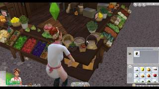 Sims 4 WIP CC - Farmers Market - Produce Displays