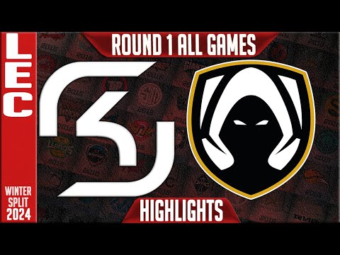 SK vs TH Highlights ALL GAMES | LEC Winter 2024 Playoffs Lower Round 1 | SK Gaming vs Team Heretics