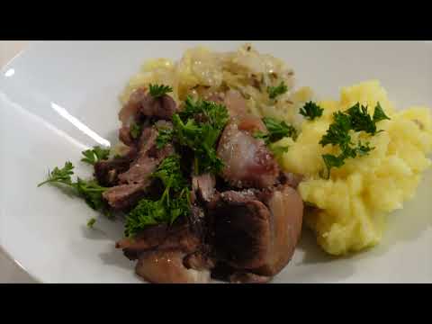 Learn to make Pork Knuckle in the Original German way