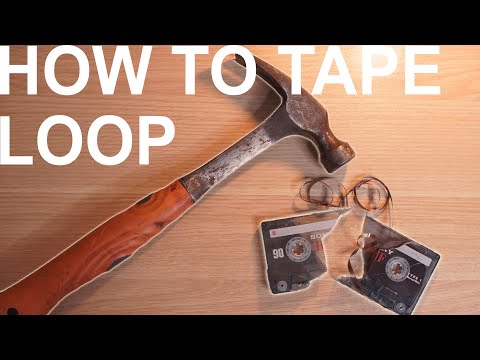 How to make Ambient Music by destroying Cassette Tapes [Tape Loop Tutorial]