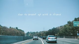 BLÜ EYES - Break Up With A Friend (Lyrics)