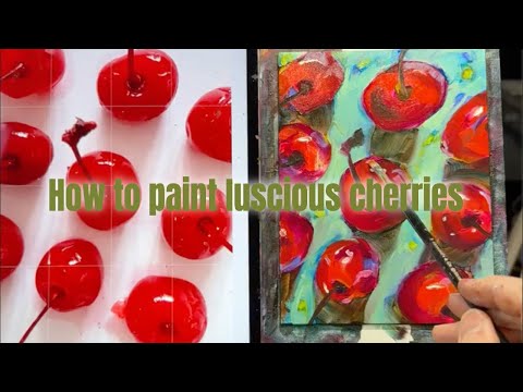 Loose & Luscious: How I Paint Cherries in Oils | Studio Demo