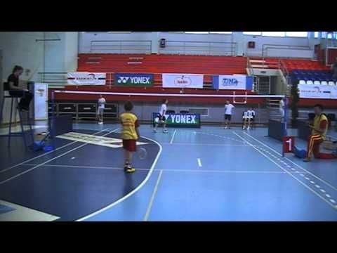 Youth 2014 - semifinal - Vuk Dimitrijevic vs Viktor Petrovic 1. game U9