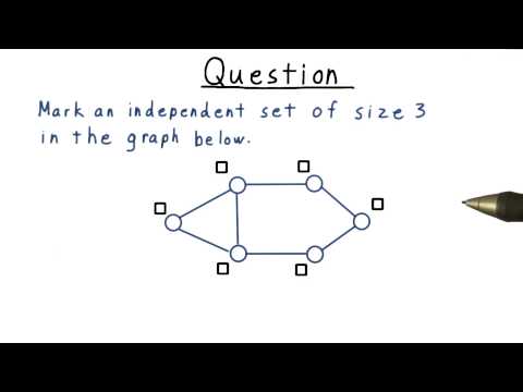 Find an Independent Set Quiz Georgia Tech Computability Complexity Theory Complexity