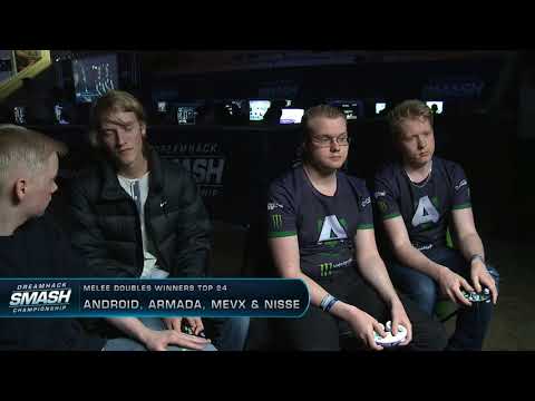 DHW17 - Armada + Android Vs. Nisse + mevx - Winners Top 24 - Melee Doubles