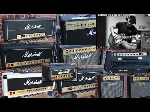 14 Marshall Amps Comparison - Shootout - JMP Vs JCM800 Vs JCM900 Vs Vintage Modern and more