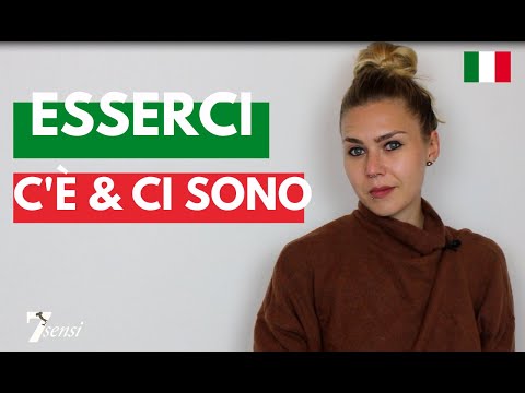 ESSERCI | c'è & ci sono | Italienisch lernen