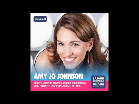 Meet Amy Jo Johnson at the Los Angeles Comic Con on December 3-4, 2022 for autographs and photo ops
