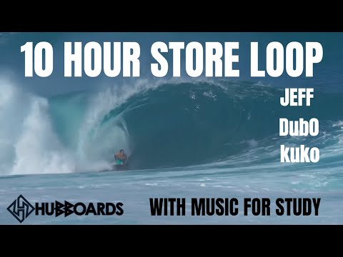 ALL HUBBOARDS 10 HOUR STORE LOOP WITH MUSIC FOR STUDY🌊