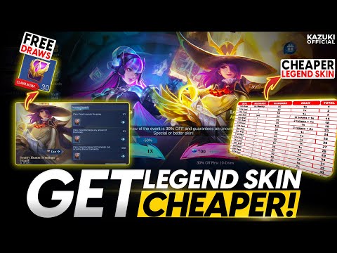 HOW TO GET LESLEY LEGEND SKIN IN THE CHEAPEST WAY POSSIBLE!