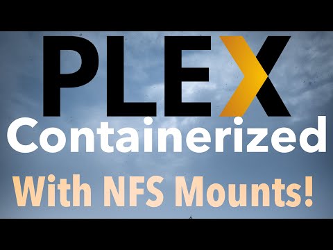 Plex Docker Container with NFS Mounts