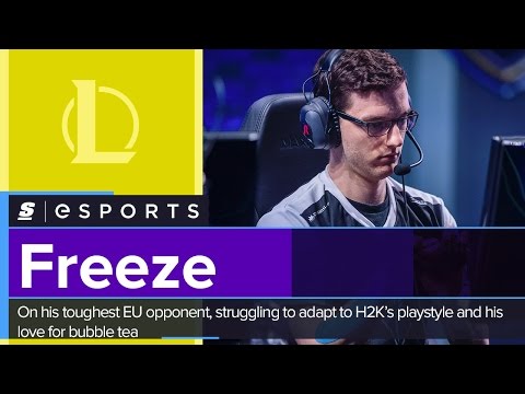 Freeze on his toughest EU opponent, struggling to adapt to H2K's playstyle & his love for bubble tea