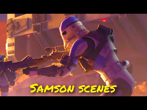 All clone trooper Samson scenes - The Bad Batch