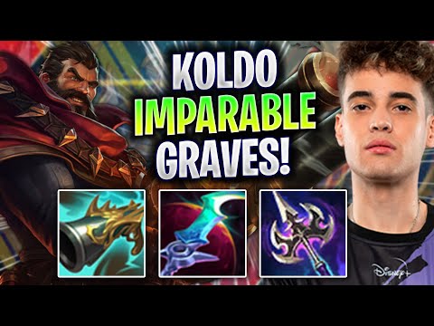 KOLDO IMPARABLE CON GRAVES! - KOI Koldo Juega Graves Jungla vs Ekko! | Preseason 2023