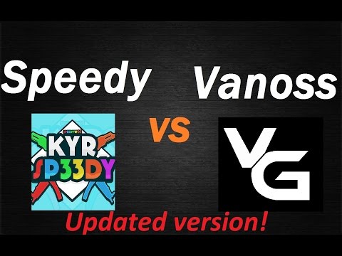 Vanoss vs Speedy! Who is better? Updated.