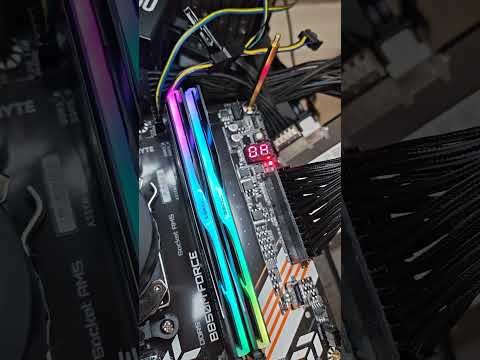 Adding a POST code display to the Gigabyte B850M Force