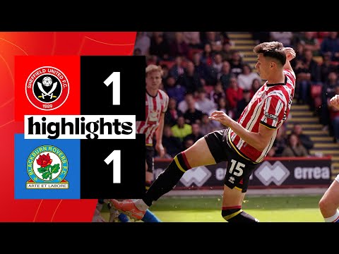 Sheffield United 1-1 Blackburn Rovers | EFL Championship highlights