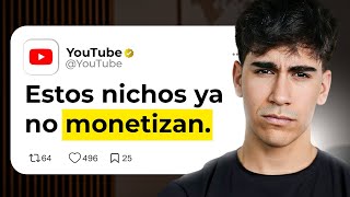 Alert: These YouTube Niches Are Now Banned thumbnail
