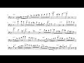 Slide Hampton's Solo on "My Blues" | Jazz Trombone Solo Transcription