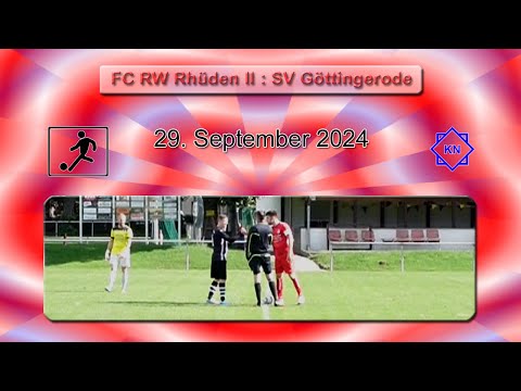 2024 09 29 FC RW Rhüden II : SV Göttingerode