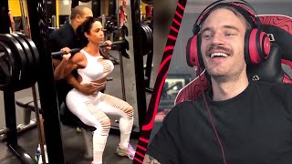 SHE STILL KEPT HER BODY IN MOTION BUT IN THE MOST INSANE WAY. GOD BLESS HER HEART 😂 - Gym Fails is Hilarious!