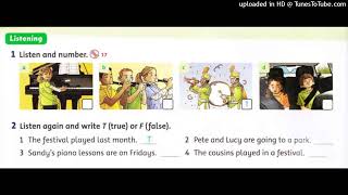 FAMILY AND FRIEND 4 INTER CLASS BOOK Track 17