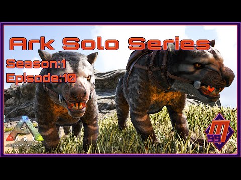 Ark Solo Series S1E10: Searching for a high level Thylacoleo on The Island!