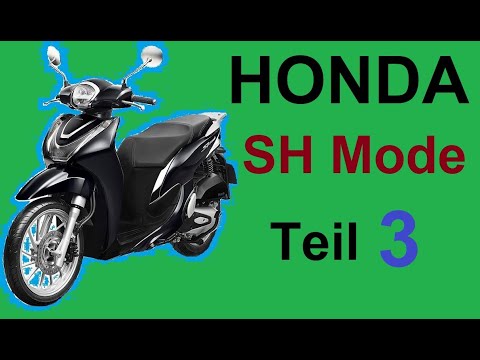 Honda SH Mode 125 ccm - Koffer + Handy Halterung Topcase 32 Liter Deutsch Roller B196 A1 15 PS 125er