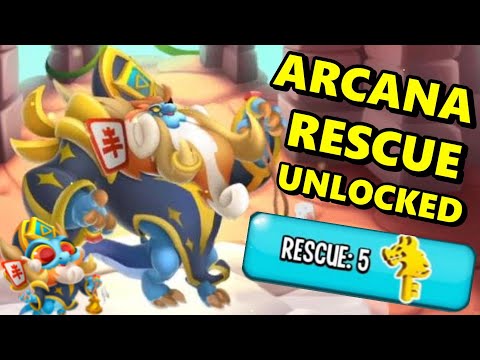 VIP LEGENDARY Available in DRAGON RESCUE!? Arcana Hierophant Rescue Info - DC #94
