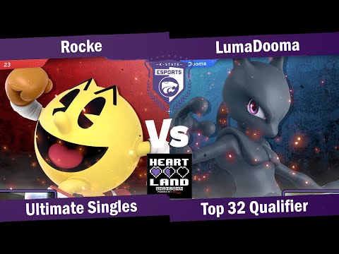 Heartland Showdown Top 32 Qualifier - Rocke (Pac-Man) Vs. LumaDooma (Mewtwo)