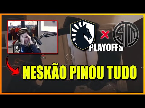 RAZAH REAGINDO A PINADEIRA MONSTRA DO NESK | LIQUID x TSM - SIX INVITATIONAL 2022 CLIPS