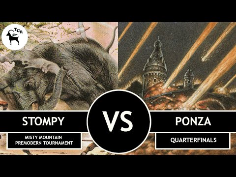 Premodern Stompy vs Ponza - Misty Mountain Tournament Quarterfinals