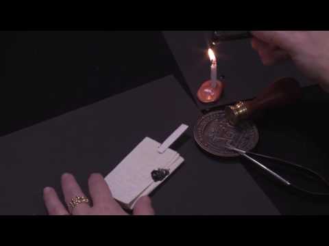 Letterlocking: Brienne Postal Archive: Lock and Seal, France (1699)