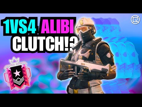 1v4 to Clutch the Game!!! - (Rainbow Six Siege)