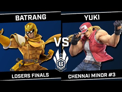Batrang (Captain Falcon/ Piranha Plant) vs Yuki (Joker/Terry) - ILG Chennai Minor #3 - Losers Finals