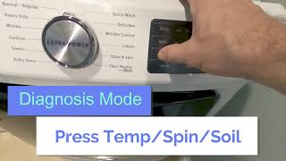 Maytag Front Load Washer [LF & F8-E1 Error Code]  Easy Fix! [Diagnosis Mode] Not Spinning Clothes