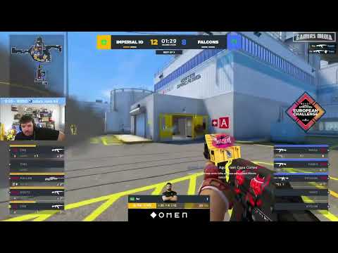 FNX se matando na HE kkkkkkkk. (Final Imperial vs Falcons) #csgo #shorts