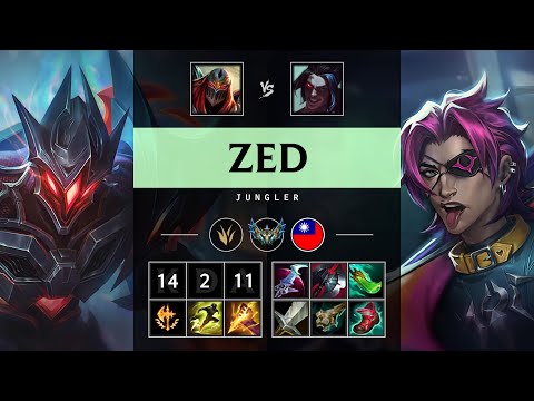 Zed Jungle vs Kayn - TW Challenger Patch 25.05