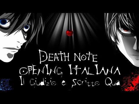 Death Note | Il Giudizio è Scritto Qua | OPENING ITA