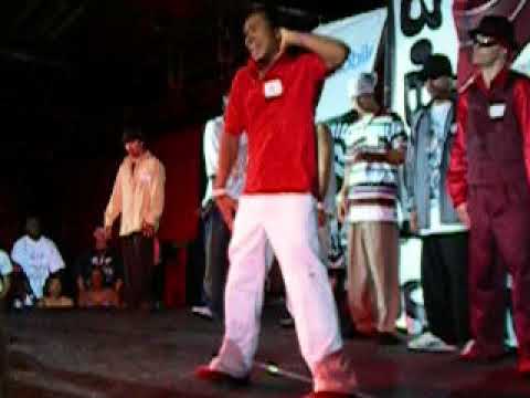 Jr. Boogaloo, Popula, Breeze-Lee, Aja- Bboy Summit 2006- Popping Prelims