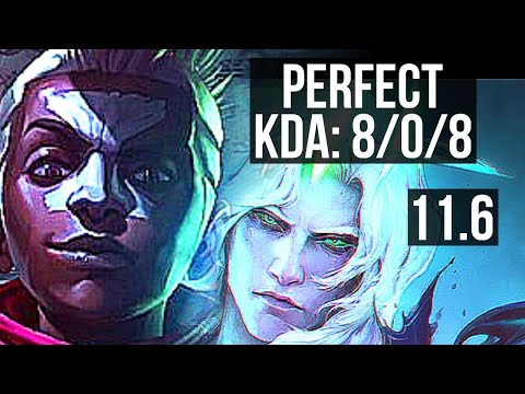 EKKO vs VIEGO (JUNGLE) | 8/0/8, 5.6M mastery, 2200+ games, Legendary | EUW Challenger | v11.6