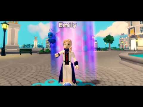 miraculous ladybug Emily transforming with the peacock miraculous