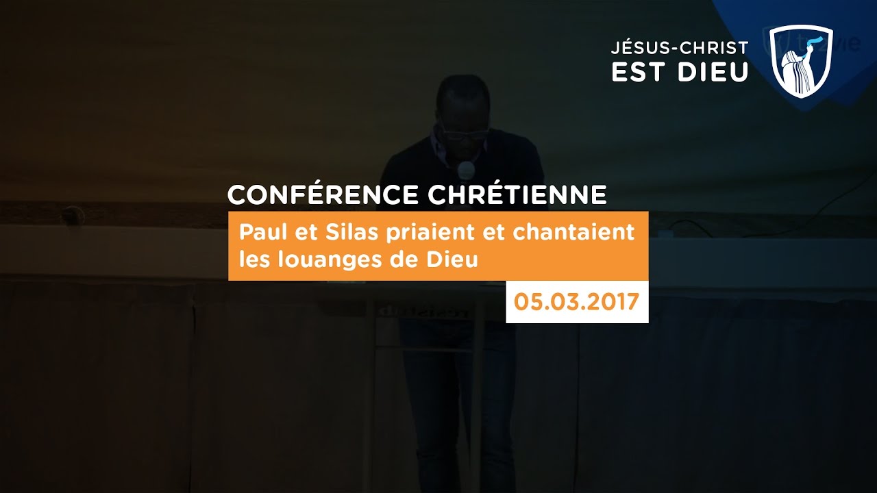 Thumbnail of video: Paul et Silas priaient et chantaient les louanges de Dieu - Orléans
