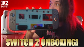 SWITCH 2 Unboxing and First Impressions!
