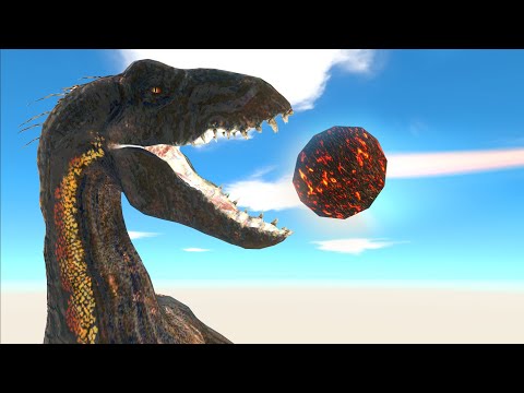 Meteors fall on units - Animal Revolt Battle Simulator