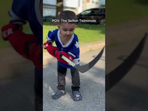 The worst teammate😭 SEND THIS TO THEM! #sports #hockey