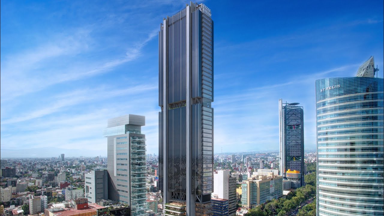 How many tall buildings are there in Mexico City?