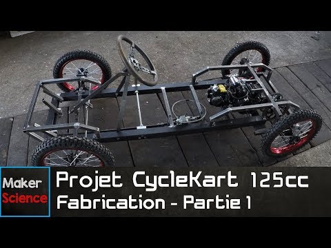 Projet Cyclekart - Fabrication Partie 1
