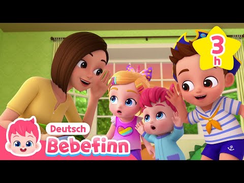 Ouça Agora! Sons de Animais | + Completo | Bebefinn em Português - Canções Infantis