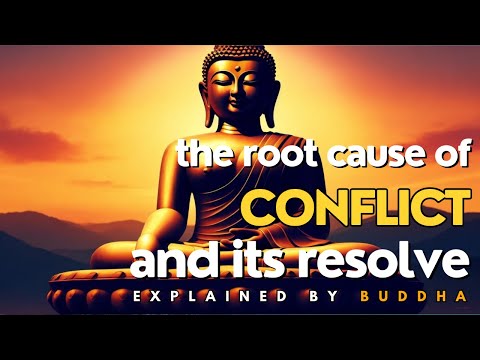 The Root Cause Of Conflict And Its Resolve | Buddha Teaches | Mindfulness | Buddhism